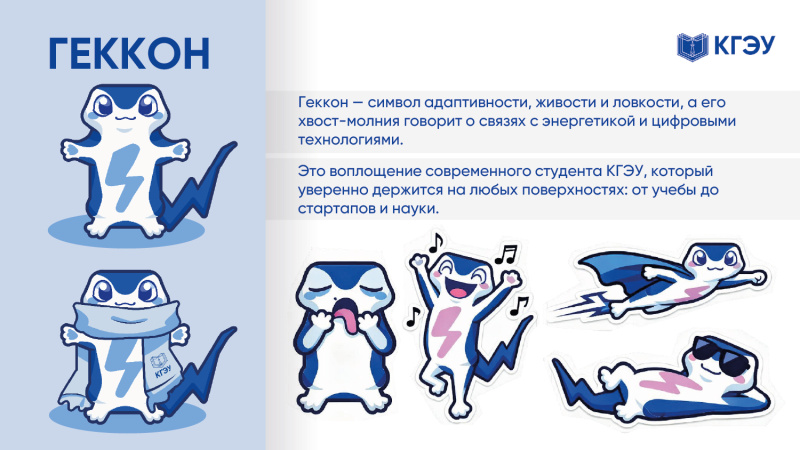 Голосуем за маскота: пять финалистов конкурса КГЭУ
