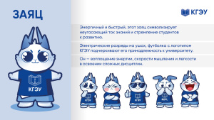 Голосуем за маскота: пять финалистов конкурса КГЭУ