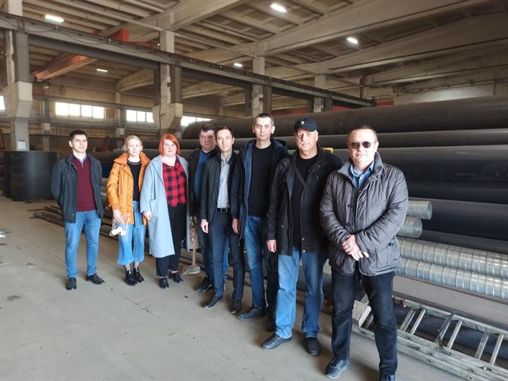 Сотрудники кафедры ПТЭ посетили Казанский завод теплоизолированных труб