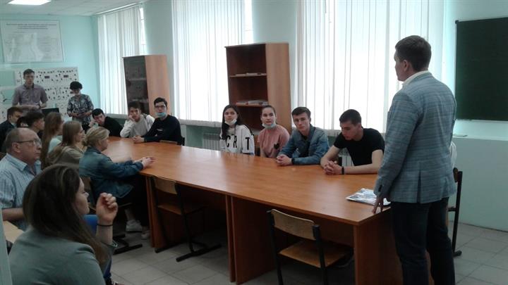 Встреча с учащимися школы №1 г. Зеленодольск