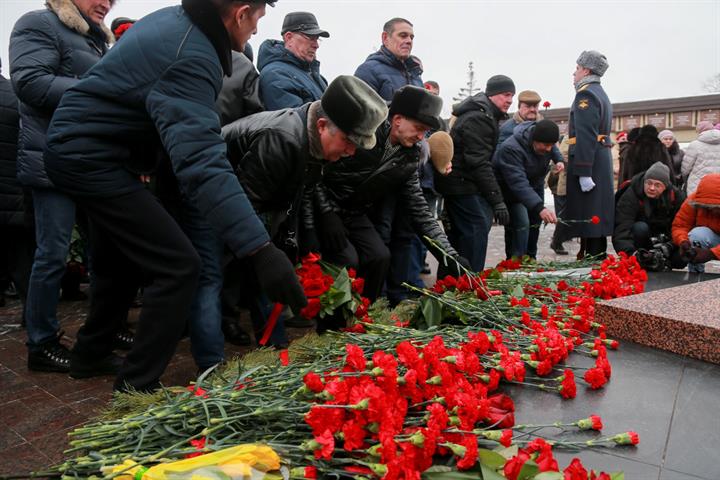 Митинг, посвященный Дню памяти о россиянах, исполнявших свой долг за пределами Отечества