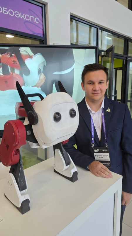 Студенты КГЭУ представили робототехнический комплекс на Digital Innopolis Days 2025
