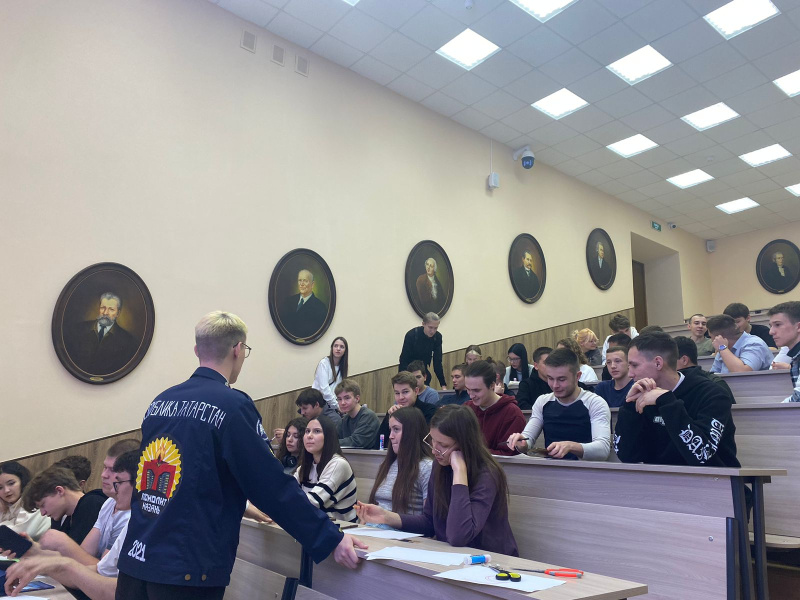 В КГЭУ стартовало обучение бойцов студотрядов рабочим профессиям