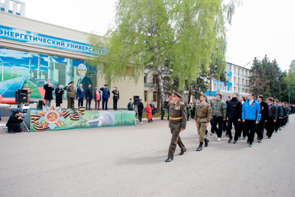 В КГЭУ прошел Парад Победы  