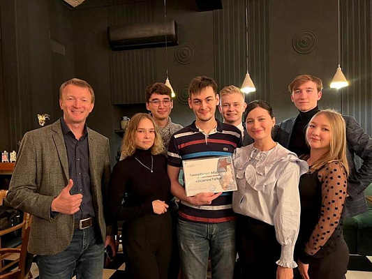 СТУДЕНТЫ КАФЕДРЫ ПТЭ ПОБЕДИЛИ В МЕЖВУЗОВСКОМ НАУЧНОМ БАТТЛЕ «SCIENCETALKS»