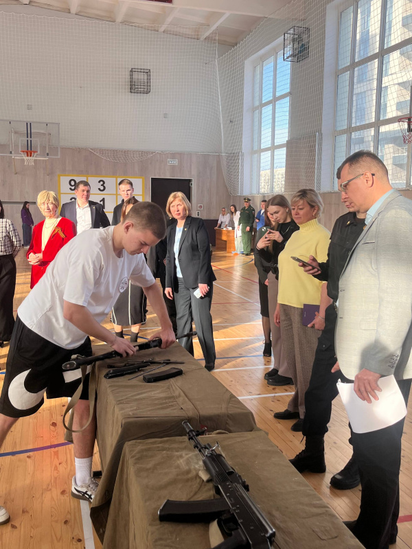 Участие группы АЭ-1-25 в Военно-патриотической игре