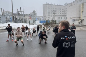 В КГЭУ прошла праздничная зарядка ко Всемирному дню здоровья