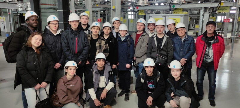 Экскурсия для студентов кафедры РЗА на ПС «Азино»