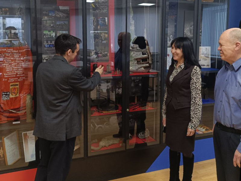 Центр истории КГЭУ посетила директор музея Ютазинского района