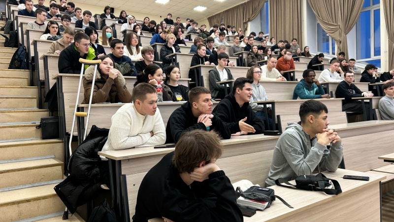 Студентам провели лекцию о вреде наркотиков