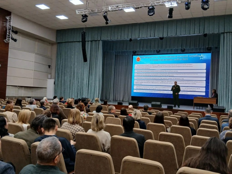 В КГЭУ состоялась встреча преподавателей с представителем призывного пункта Республики Татарстан